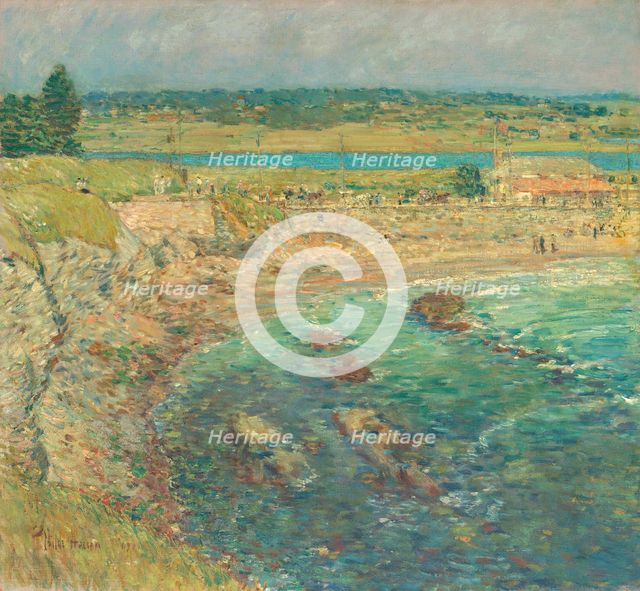 Bailey's Beach, Newport, Rhode Island, USA, 1901.  Creator: Frederick Childe Hassam.