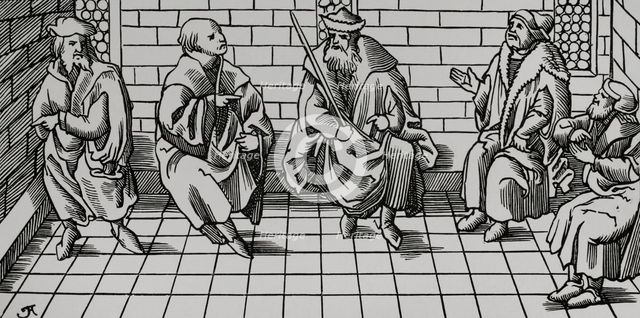 Bailiff's Court, 1552, (1878). Creator: Unknown.