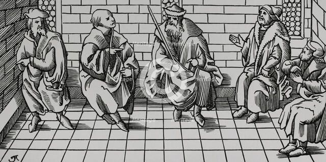 Bailiff's Court, 1552, (1878). Creator: Unknown.