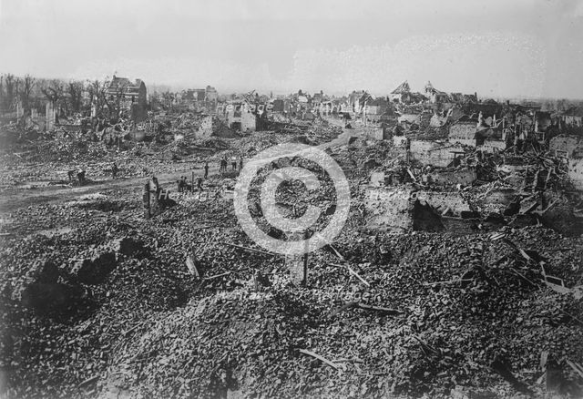 Bailleul, 1918, Sept 1918. Creator: Bain News Service.