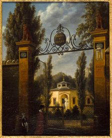 Bains Saint-Jacques, rue des Feuillantines, c1830. Creator: G Lettie