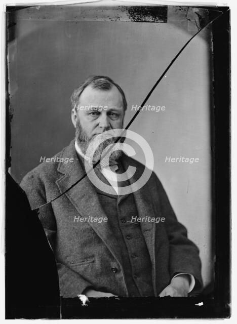 Baird, Prof. Spencer, Head of Smithsonian Institute (1st Commissioner), between 1870 and 1880. Creator: Unknown.