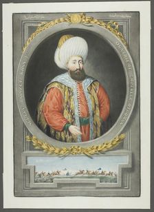 Bajazet Kahn I, from Portraits of the Emperors of Turkey, 1815. Creator: John Young