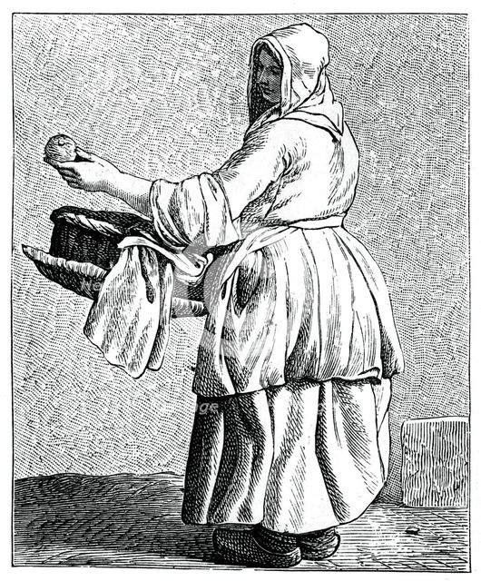 Baked Apples!, 1737-1742.Artist: Bouchardon