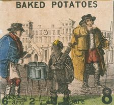 Baked Potatoes Cries of London, c1840. Artist: TH Jones