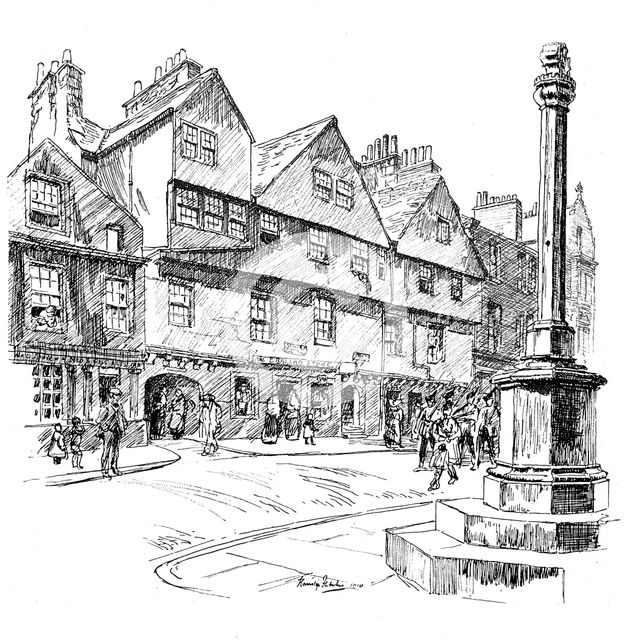 Bakehouse Close, Edinburgh, 1911-1912. Artist: Unknown