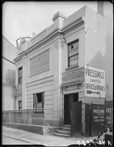 Baker Billing and Crow's Charity School, Cow Lane, Coventry, 1941. Creator: George Bernard Mason