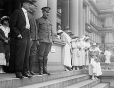 Baker, Newton Diehl, Secretary of War, 1916-1921; Baker, Newton Diehl, Secretary of War..., 1917. Creator: Harris & Ewing