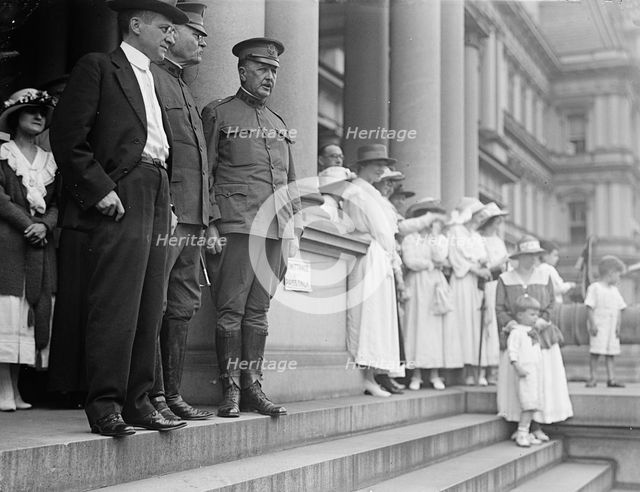 Baker, Newton Diehl, Secretary of War, 1916-1921; Baker, Newton Diehl, Secretary of War..., 1917. Creator: Harris & Ewing.
