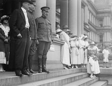 Baker, Newton Diehl, Secretary of War, 1916-1921; Baker, Newton Diehl, Secretary of War..., 1917. Creator: Harris & Ewing