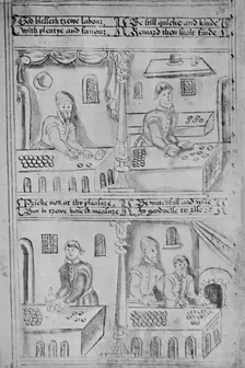 Bakers at Work (MS. Add. 34, 605) 1903