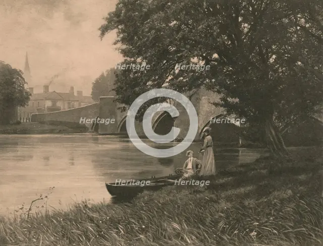 'Bakewell Bride', 1902. Artist: Unknown.