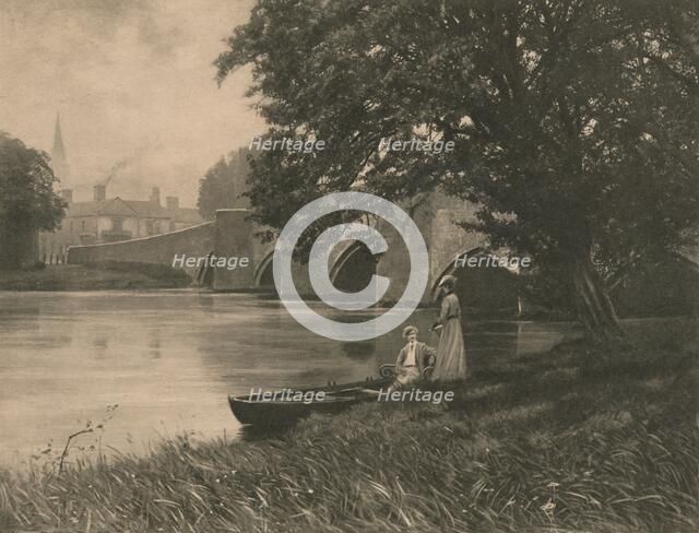 'Bakewell Bride', 1902. Artist: Unknown.