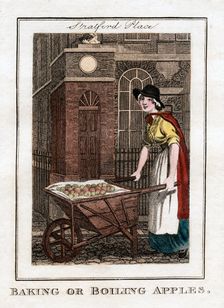 Baking or Boiling Apples Stratford Place, London, 1805
