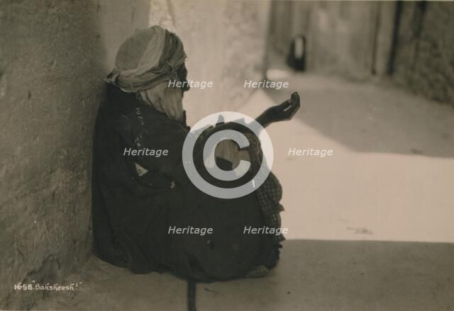 Baksheesh, 1936. Artist: Unknown