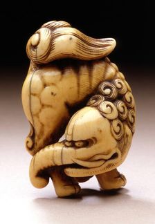 Baku: Monster that Eats Nightmares, 18th century. Creator: Unknown