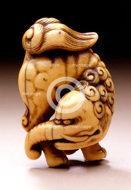 Baku: Monster that Eats Nightmares, 18th century. Creator: Unknown.