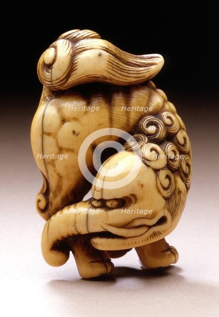 Baku: Monster that Eats Nightmares, 18th century. Creator: Unknown.