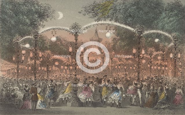 Bal Mabille, ca 1860.