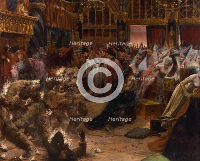 Bal des Ardents, 1880s.