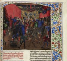 Bal des Ardents, ca 1470-1475. Creator: Anonymous