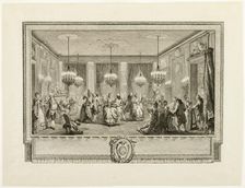 Bal Paré (The Jewel Ball), 1774. Creator: Antoine Jean Duclos