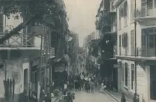 Balconied Buildings of a Populous Trade Highway Running East and West, c1935