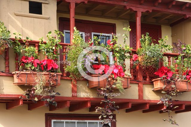 Balconies, Santa Cruz de la Palma, La Palma, Canary Islands, Spain, 2009. 