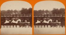 Balcony Bridge, Central Park, New York City, about 1875. Creator: W. M. Chase