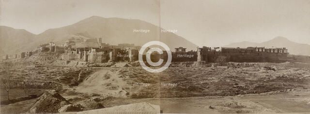 Bala Hissar and Palace, Kabul, Afghanistan, 1879. Creator: Unknown.