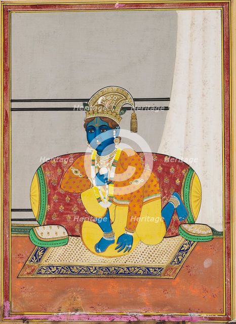 Bala Krishna, 19th century. Artist: Unknown.