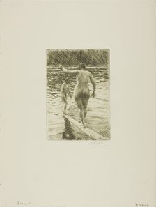 Balance, 1919. Creator: Anders Leonard Zorn