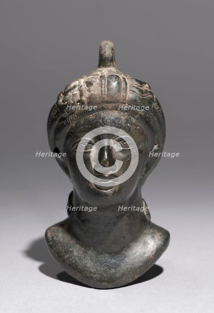 Balance Weight formed as the Bust of an Empress, c. 390-400. Creator: Unknown.