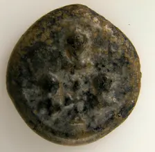 Balance Weight with Christ Blessing Two Eparchs or Emperors, Byzantine, 4th-5th century. Creator: Unknown