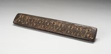 Balance-Beam Scale Insided with Bird, Fish and Geometric Motifs, A.D. 1000/1470. Creator: Unknown