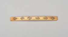 Balance-Beam Scale with Incised Circles in Diamond Pattern, A.D. 500/800. Creator: Unknown
