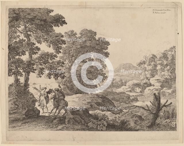 Balaam and the Ass. Creator: Herman van Swanevelt.