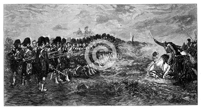 Balaclava, The Thin Red Line, 1881, (1888). Artist: Unknown