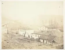 Balaklava, looking Seawards, 1855. Creator: Roger Fenton
