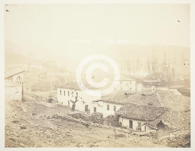Balaklava, looking Seawards, 1855. Creator: Roger Fenton.