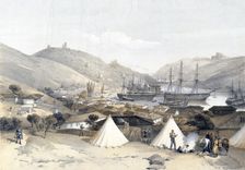 Balaklava Looking Towards the Sea 1855. Artist: W Walton