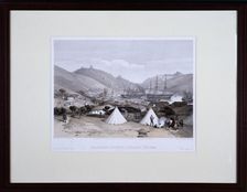 Balaklava Looking Towards the Sea 1855. Artist: W Walton