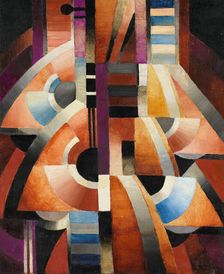 Balalaika, c 1914-1916. Creator: Thorvald Hellesen