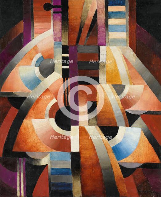 Balalaika, c 1914-1916. Creator: Thorvald Hellesen.