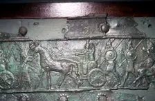 Balawat gates, Assyrian horsemen, 899 BC