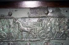 Balawat gates, Assyrian horsemen, 899 BC