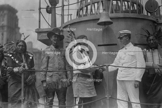 Bald Eagle, Wells Hawks, 28 Jul 1917. Creator: Bain News Service.