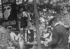 Bald Eagle on U.S.S. Recruit, 28 Jul 1917. Creator: Bain News Service