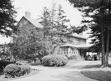 Baldrige, J.M., house, 1931 July 25. Creator: Arnold Genthe