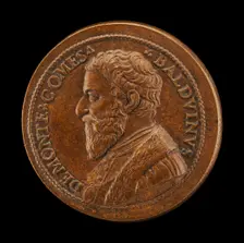 Balduino del Monte, died 1556, Brother of Pope Julius III..., [obverse]. Creator: Giovanni da Cavino
